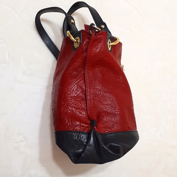 Tooled Leather (2 Way) Xbody Bag - Picture 5 of 6